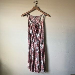 LOVESICK PLUS SIZE PINK FLORAL DRESS-size: 00